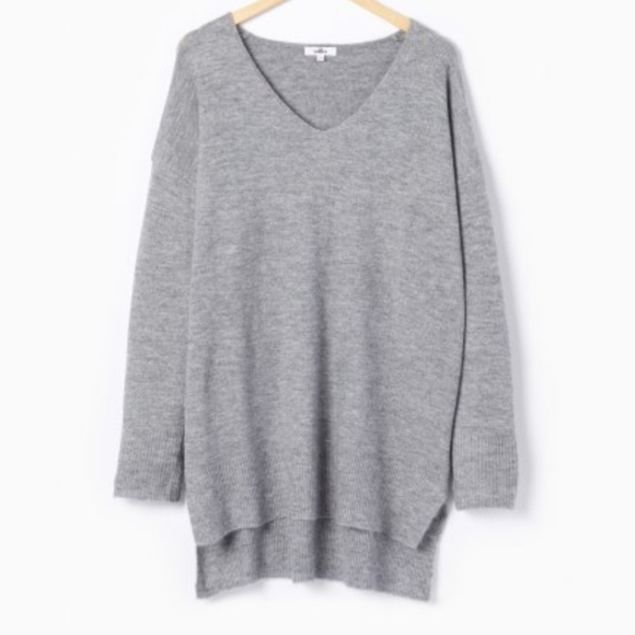 NWT GeeGee grey V neck sweater womens size 3X - Picture 1 of 3